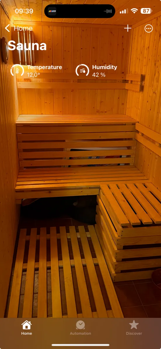 Enhetene i badstuen